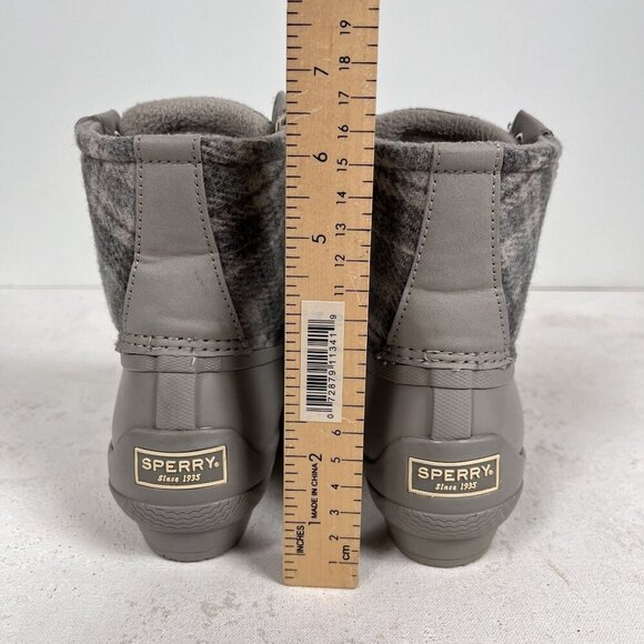 Sperry Top-Sider Gray Duck Boot Size 6 - Picture 4 of 9